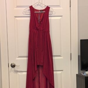 NWOT Red High-Low Dress